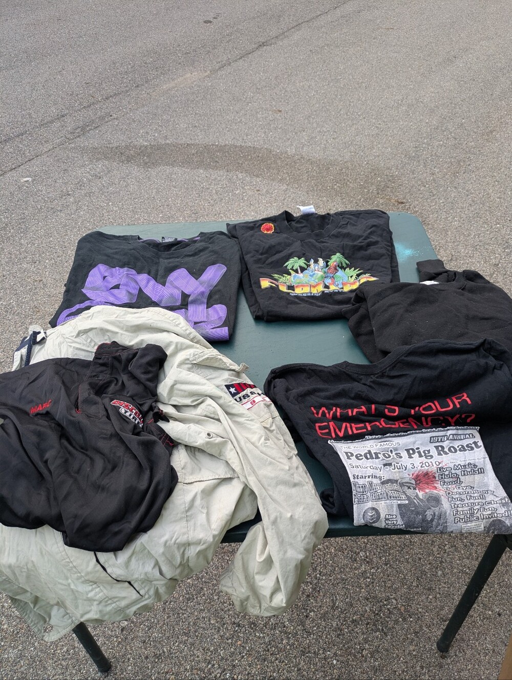 Men's XL T-shirt jacket lot enyce discount tire hunt club Florida